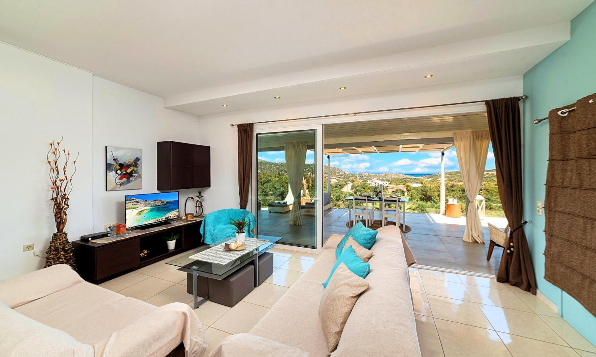 Olive Green Villa Heated Pool อายิโอสนิโกลาโอส ภายนอก รูปภาพ